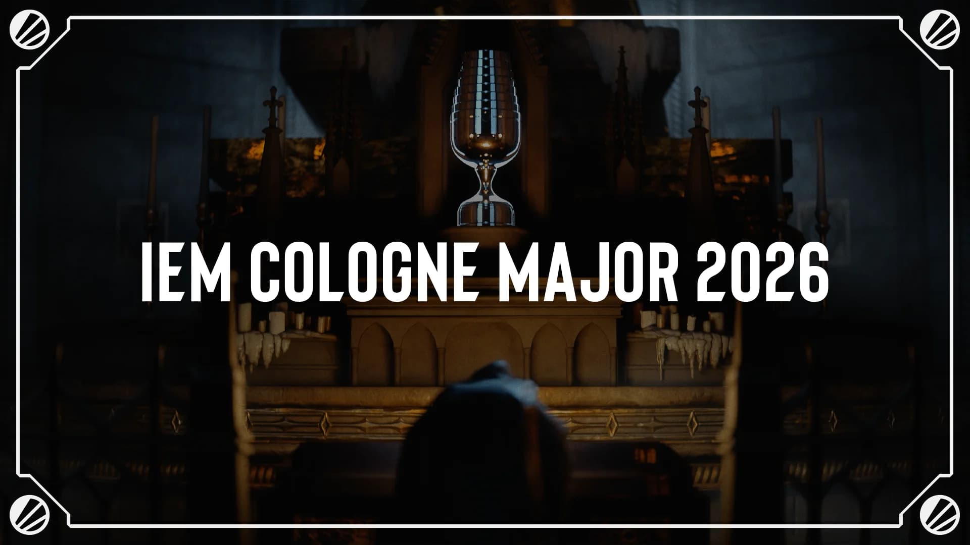 IEM Cologne Major 2026 trophy won by Team Falcons
